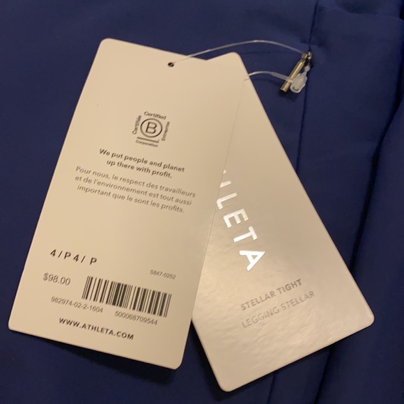 Athleta Stellar Tight // Enchanted Blue - Picture 8 of 11